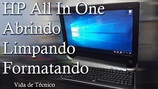 Como Formatar um PC all in One HP [upl. by Gerard]