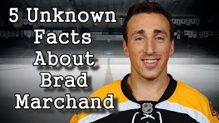 Brad MarchandFive Facts You Never Knew [upl. by Sidoeht]