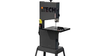 iTECH BS250 bandsaw  Scott  Sargeant woodworking machinery [upl. by Nedyaj]