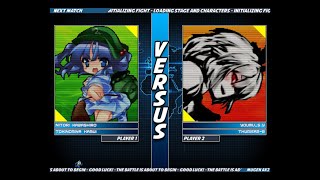 MUGEN Tournament SuperStar Simul II Quarter Final  Suzune Amano vs Nexus Mado [upl. by Kerns]