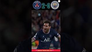 Man City Highlights  City 21 PSG  Manchester City football soccerplayer rtfacts ronaldofact [upl. by Ayad]