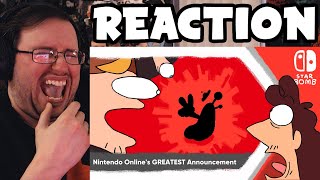 Gors quotStarbomb  Nintendo Online’s Greatest Announcement Official Videoquot REACTION [upl. by Akenot]