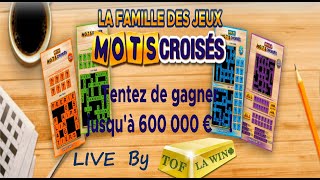 LIVE  LES NOUVEAUX MOTS CROISÉS EN LIGNE  AUTRES TICKETS [upl. by Topliffe716]