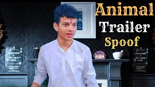 Animal Trailer Spoof 😂😂😂 animaltrailerranbirkapoorreaction [upl. by Yelrehs]