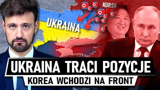 Patowa sytuacja UKRAINY  Natarcie ROSJAN i żołnierze z KOREI PÓŁNOCNEJ [upl. by Ocirred]