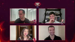 Interview Jeremy Jordan Kimiko Glenn amp Amir Talai on Their HAZBIN HOTEL Characters [upl. by Elimay262]