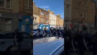 Musselburgh True Defenders Flute Band  William Buchanan Memorial Parade [upl. by Atenahs]