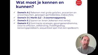 🎓 Vwo economie examen 2024  de belangrijkste onderwerpen [upl. by Ulick]