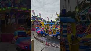 Ufo Jet kinderkarussel herbst jahrmarkt osnabrück 2023 kirmes [upl. by Suirauqed]