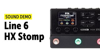 Line 6 HX Stomp  Sound Demo no talking [upl. by Coniah]