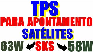 TP PARA APONTAMENTOS dos satélites 63w e 58w [upl. by Colinson]