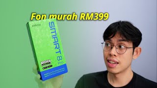 Fon bajet RM399 Best guna tapi  Infinix Smart 8 Pro [upl. by Llehctim730]