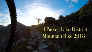 Four Passes Lake District Mountain Biking 4 passes MTB Warnscale Styhead Black Sail amp Scarth Gap [upl. by Yodlem]