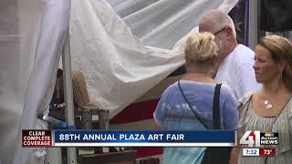 88th annual Plaza Art Fair underway [upl. by Barta]