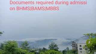 DOCUMENTS REQUIRED FOR ADMISSION IN NEIAH Shillong Meghalaya [upl. by Gatias]