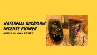 Waterfall Backflow Incense Burner [upl. by Stig]