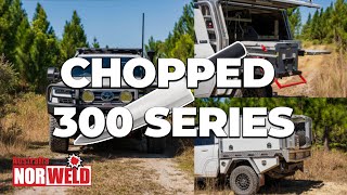 The Most Reliable and Comfortable Vehicle for Touring and Towing  Chopped 300 Series LandCruiser [upl. by Guilbert497]