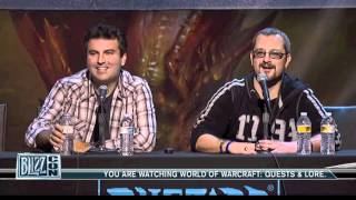 Blizzcon 2010  Quests amp Lore 34 [upl. by Sadinoel]