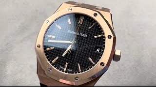 Audemars Piguet Royal Oak Automatic 15500OROOD002CR01 Audemars Piguet Watch Review [upl. by Haggi]