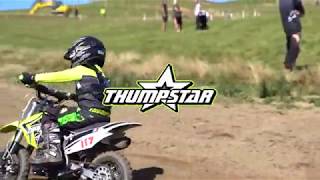 Thumpstar 140 Pit Bike Racing with the 250cc [upl. by Regen]