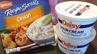 Homemade  French Onion Dip  Arickamisha [upl. by Crysta]