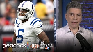 Anthony Richardson subbing out of game impacted Colts’ locker room  Pro Football Talk  NFL on NBC [upl. by Helbonna]