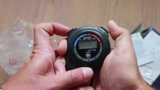 Casio HS3V1RET stopwatch [upl. by Atnahsa]