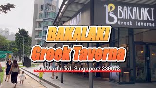 BAKALAKI Greek Taverna in singapore 싱가포르여행 싱가포르맛집 추천 싱가포르 아기랑 식당 아기랑 싱가포르 클락키 산책 [upl. by Abelard493]