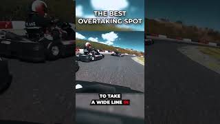 THE BEST OVERTAKING SPOT AT LYDD racing karting [upl. by Pergrim170]