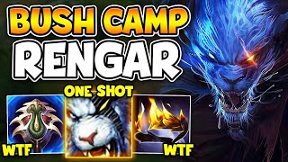 WTF RENGAR TOP RIPS YOU TO SHREDS IN 05 SECONDS FLAT JUMP SCARE RENGAR [upl. by Adnyl]