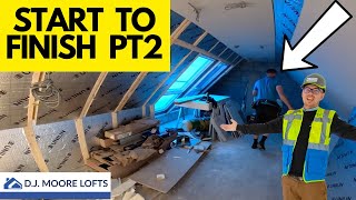 Loft Conversion Start To Finish pt 2 [upl. by Sosna137]