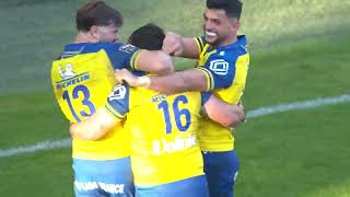 TOP 14  Essai de Barnabé MASSA ASM  ASM Clermont  Union BordeauxBègles [upl. by Aniehs]