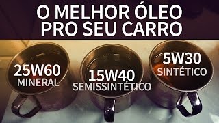 Qual é o melhor óleo pro seu carro Ou tudo que você precisa saber sobre óleo [upl. by Kcorb335]