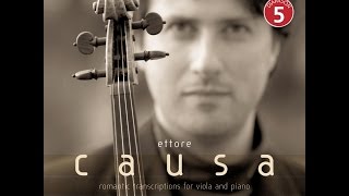 Ettore Causa Viola  Ulrich Staerk Piano  Johannes Brahms Hungarian Dance N 1 [upl. by Yltneb]