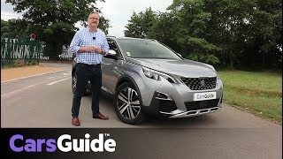 Peugeot 5008 2018 review first drive video [upl. by Eadahc]