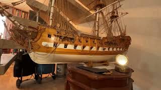 Grandpa Building Amazing Model Ship [upl. by Renee808]