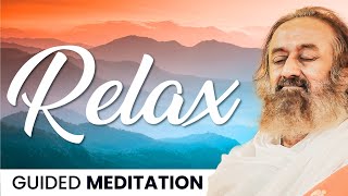 Short Guided Meditation To Relax amp Destress  Gurudev [upl. by Pren733]