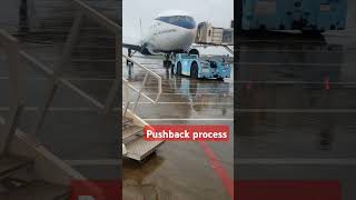 Pushback process airlinesafety aviationauthority aviation airportoperations [upl. by Odetta]