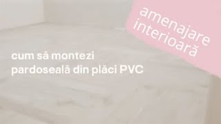 Brico Depot  Cum să montezi pardoseala din plăci PVC [upl. by Alak311]