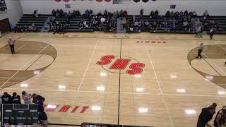 WaubaySummit High vs Milbank High School Boys s Milbank High School Boys JuniorVarsity Basketball [upl. by Atirhs713]