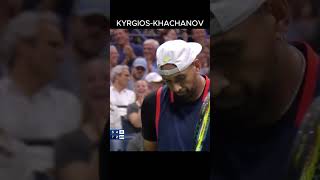 Kyrgios  Khachanov Greatest Points 7 [upl. by Eednil]