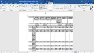 How to Delete a Table and Table Borders in Microsoft Word [upl. by Devinna913]