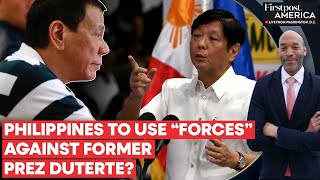 Philippines Marcos Jr Threatens to Crush Dutertes Secession Attempts  Firstpost America [upl. by Carrnan]