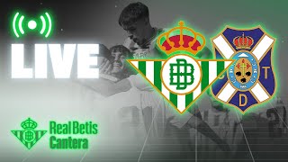 ðŸš¨ DIRECTO  Real Betis  CD Tenerife  Copa del Rey Juvenil  CANTERA [upl. by Nonnel]