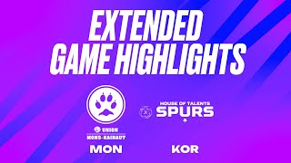 Union MonsHainaut vs House of Talents Kortrijk Spurs  Game Highlights [upl. by Eugaet]