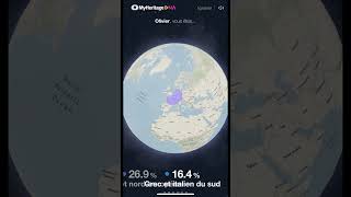 My MyHeritage DNA results from France 🇫🇷 Basse NormandieCentre Explain the results please [upl. by Cloutman]