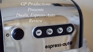 Dualit Espress Auto Coffe Machine Review [upl. by Anon99]