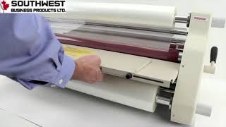 27quot Mounting Laminator Variable speed TCC2700XM [upl. by Ericksen]