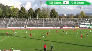 Höhepunkte KSV Baunatal  FC 08 Homburg RL Südwest 201415 [upl. by Alliuqet]