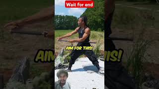 Katana Vs Bullet katanafight katanaking martialarts viralvideo subscribe shorts [upl. by Petulia]